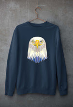 Load image into Gallery viewer, Eagle Unisex Sweatshirt for Men/Women-S(40 Inches)-Navy Blue-Ektarfa.online
