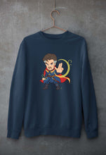 Load image into Gallery viewer, Doctor Strange Superhero Unisex Sweatshirt for Men/Women-S(40 Inches)-Navy Blue-Ektarfa.online
