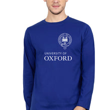 Load image into Gallery viewer, University of Oxford Full Sleeves T-Shirt for Men-S(38 Inches)-Royal Blue-Ektarfa.online
