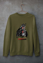 Load image into Gallery viewer, Samurai Unisex Sweatshirt for Men/Women-S(40 Inches)-Olive Green-Ektarfa.online
