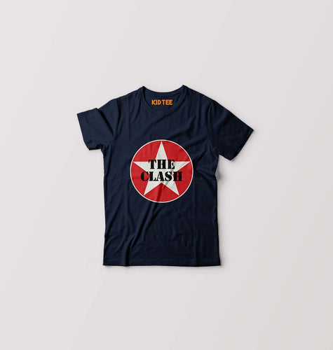 The Clash Kid T-Shirt-1-2 Years-Navy Blue-Ektarfa.co.in