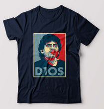Load image into Gallery viewer, Diego Maradona T-Shirt for Men-S(38 Inches)-Navy Blue-Ektarfa.online
