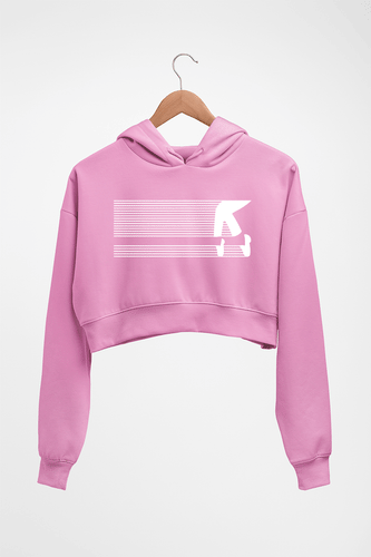 Michael Jackson Crop HOODIE FOR WOMEN-Light Baby Pink-Ektarfa.online
