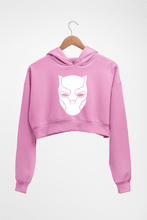 Load image into Gallery viewer, Black Panther Superhero Crop HOODIE FOR WOMEN
