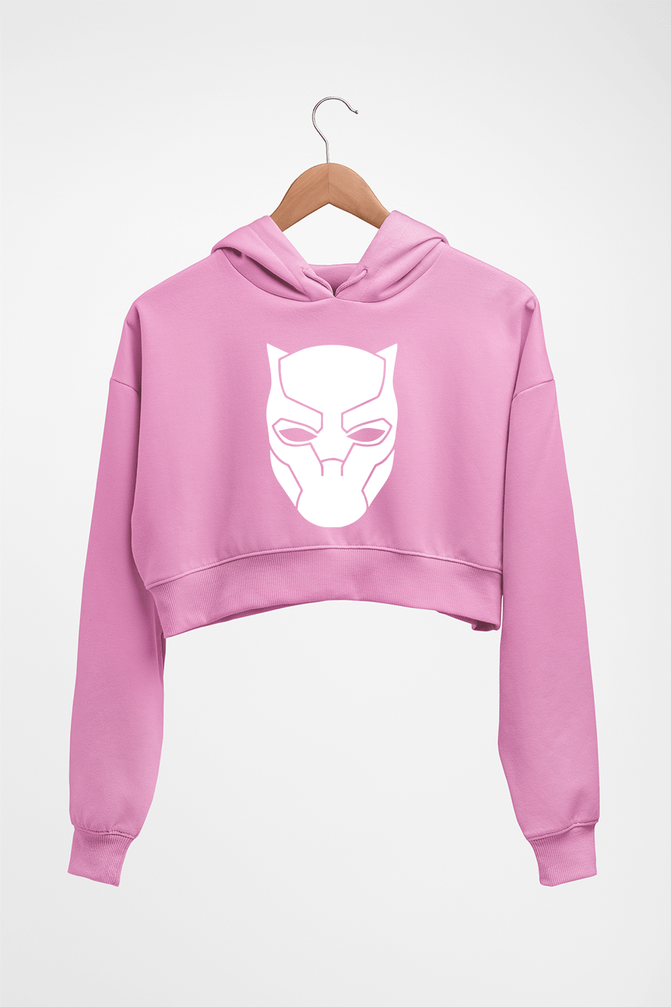 Black Panther Superhero Crop HOODIE FOR WOMEN