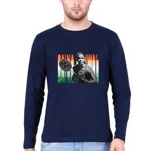 Load image into Gallery viewer, Saina Nehwal Full Sleeves T-Shirt for Men-Navy Blue-Ektarfa.online
