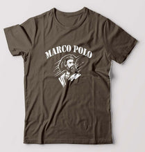 Load image into Gallery viewer, Marco Polo T-Shirt for Men-Olive Green-Ektarfa.online
