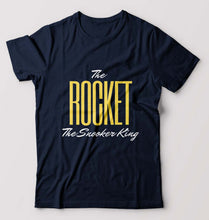 Load image into Gallery viewer, Rocket Snooker King T-Shirt for Men-Navy Blue-Ektarfa.online
