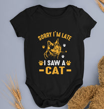 Load image into Gallery viewer, Cat Lover Kids Romper For Baby Boy/Girl-Black-Ektarfa.online
