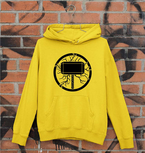 Thor Superhero Unisex Hoodie for Men/Women-Mustard Yellow-Ektarfa.online