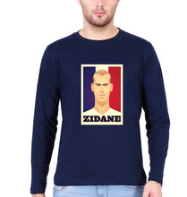 Load image into Gallery viewer, Zidane Full Sleeves T-Shirt for Men-Navy Blue-Ektarfa.online

