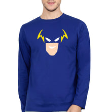 Load image into Gallery viewer, Flash Superhero Full Sleeves T-Shirt for Men-Royal Blue-Ektarfa.online
