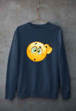 Load image into Gallery viewer, Emoji Unisex Sweatshirt for Men/Women-Navy blue-Ektarfa.online

