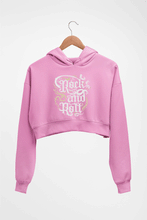 Load image into Gallery viewer, Rock and Roll Crop HOODIE FOR WOMEN-Light Baby Pink-Ektarfa.online
