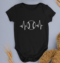 Load image into Gallery viewer, Baseball Kids Romper For Baby Boy/Girl-0-5 Months(18 Inches)-Black-Ektarfa.online
