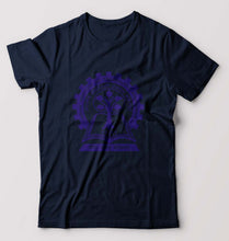 Load image into Gallery viewer, IIT Kharagpur T-Shirt for Men-S(38 Inches)-Navy Blue-Ektarfa.online
