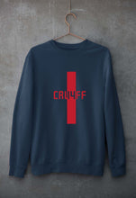 Load image into Gallery viewer, Johan Cruyff Unisex Sweatshirt for Men/Women-S(40 Inches)-Navy Blue-Ektarfa.online
