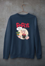 Load image into Gallery viewer, Popeye Unisex Sweatshirt for Men/Women-Navy Blue-Ektarfa.online
