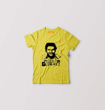 Load image into Gallery viewer, Pablo Escobar Kids T-Shirt for Boy/Girl-Yellow-Ektarfa.online

