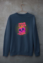Load image into Gallery viewer, Psychedelic Music Peace Love Unisex Sweatshirt for Men/Women-Navy Blue-Ektarfa.online
