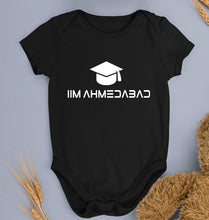 Load image into Gallery viewer, IIM A Ahmedabad Kids Romper For Baby Boy/Girl-0-5 Months(18 Inches)-Black-Ektarfa.online
