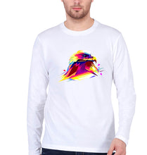 Load image into Gallery viewer, Eagle Full Sleeves T-Shirt for Men-White-Ektarfa.online
