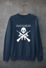 Load image into Gallery viewer, Iron Maiden Unisex Sweatshirt for Men/Women-S(40 Inches)-Navy Blue-Ektarfa.online
