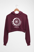 Load image into Gallery viewer, IIM Calcutta Crop HOODIE FOR WOMEN
