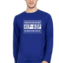 Load image into Gallery viewer, Hip hop Full Sleeves T-Shirt for Men-Royal Blue-Ektarfa.online
