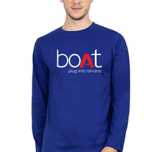 Load image into Gallery viewer, Boat Full Sleeves T-Shirt for Men-Royal Blue-Ektarfa.online
