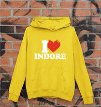 Load image into Gallery viewer, I Love Indore Unisex Hoodie for Men/Women-Mustard Yellow-Ektarfa.online
