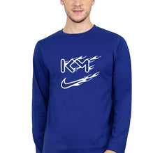 Load image into Gallery viewer, Kylian Mbappé Full Sleeves T-Shirt for Men-Royal Blue-Ektarfa.online
