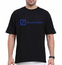 Load image into Gallery viewer, Deutsche Bank Oversized T-Shirt for Men-Black-Ektarfa.online
