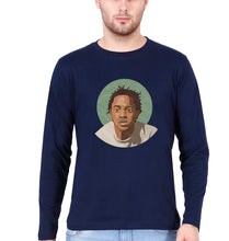 Load image into Gallery viewer, Kendrick Lamar Full Sleeves T-Shirt for Men-Navy blue-Ektarfa.online
