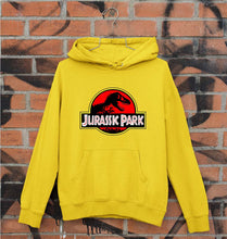 Load image into Gallery viewer, Jurassic Park Unisex Hoodie for Men/Women-S(40 Inches)-Mustard Yellow-Ektarfa.online
