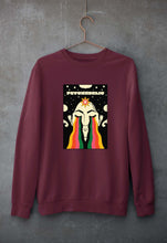 Load image into Gallery viewer, Psychedelic Unisex Sweatshirt for Men/Women-Maroon-Ektarfa.online
