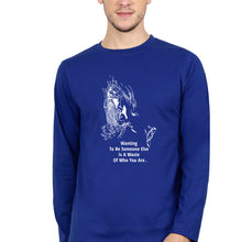 Load image into Gallery viewer, Kurt Cobain Full Sleeves T-Shirt for Men-Royal blue-Ektarfa.online
