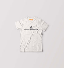 Load image into Gallery viewer, Baume &amp; Mercier Kids T-Shirt for Boy/Girl-0-1 Year(20 Inches)-White-Ektarfa.online
