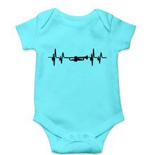 Load image into Gallery viewer, Trumpet Love Kids Romper For Baby Boy/Girl-0-5 Months(18 Inches)-Skyblue-Ektarfa.online
