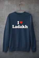 Load image into Gallery viewer, I Love Ladakh Unisex Sweatshirt for Men/Women-Navy blue-Ektarfa.online
