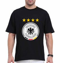 Load image into Gallery viewer, Germany Football Oversized T-Shirt for Men-Black-Ektarfa.online
