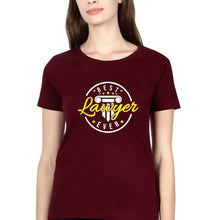 Load image into Gallery viewer, Best Lawyer T-Shirt for Women-Maroon-Ektarfa.online
