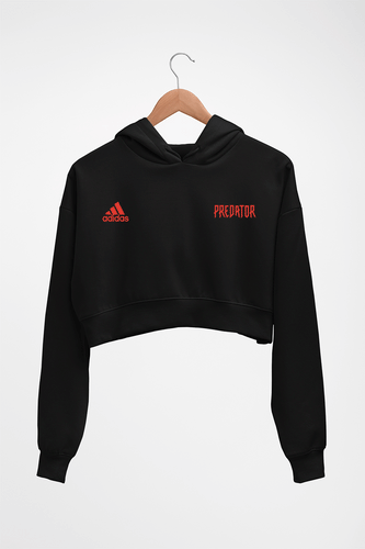 Predator Crop HOODIE FOR WOMEN-Black-Ektarfa.online
