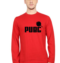Load image into Gallery viewer, PUBG Full Sleeves T-Shirt for Men-Red-Ektarfa.online
