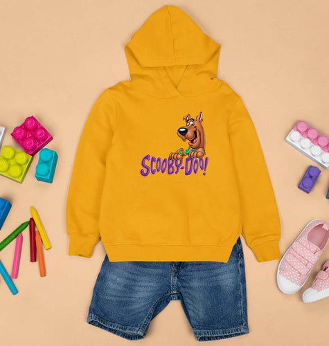Scooby Doo Kids Hoodie for Boy/Girl-Yellow-Ektarfa.online