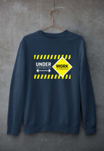 Load image into Gallery viewer, Gym Workout Unisex Sweatshirt for Men/Women-Navy Blue-Ektarfa.online
