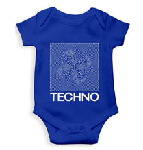 Load image into Gallery viewer, Techno Kids Romper For Baby Boy/Girl-0-5 Months(18 Inches)-Royal Blue-Ektarfa.online
