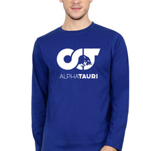 Load image into Gallery viewer, Scuderia AlphaTauri Full Sleeves T-Shirt for Men-Royal Blue-Ektarfa.online
