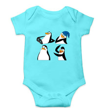 Load image into Gallery viewer, Penguins of Madagascar Kids Romper For Baby Boy/Girl-Sky Blue-Ektarfa.online
