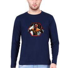 Load image into Gallery viewer, Nate Diaz UFC Full Sleeves T-Shirt for Men-Navy Blue-Ektarfa.online
